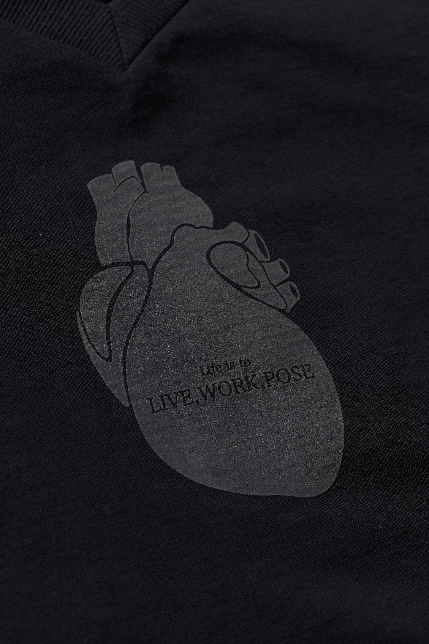 "HEART BEAT TEE"